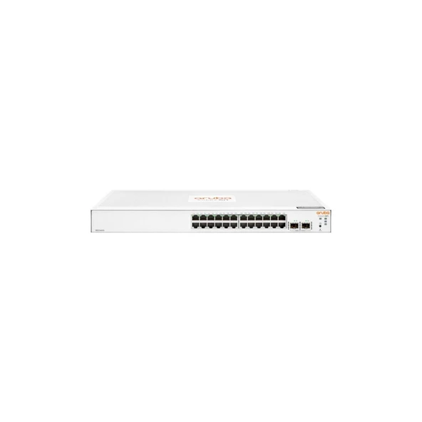 HPE ARUBA JL812A 24 PORT 10/100/1000 1830-24G 2SFP SWITCH ürün görseli 1
