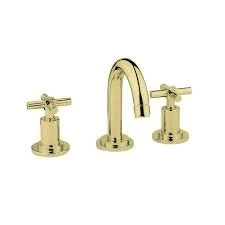 VitrA Juno A4086123 Lavabo Bataryası (3 Delikli Lavabolar İçin)Altın ürün görseli 1