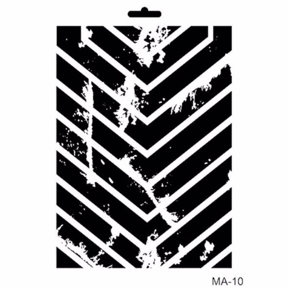 MIX MEDİA STENCIL MA SERİSİ MA10 21X29 ürün görseli 1