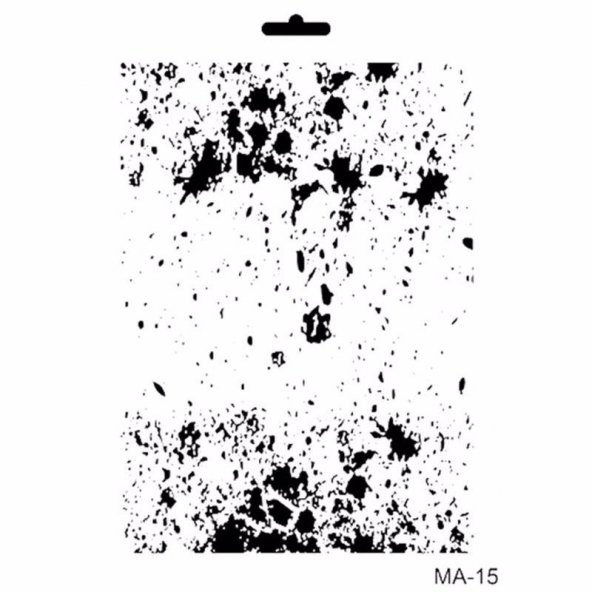 MIX MEDİA STENCIL MA SERİSİ MA15 21X29 ürün görseli 1