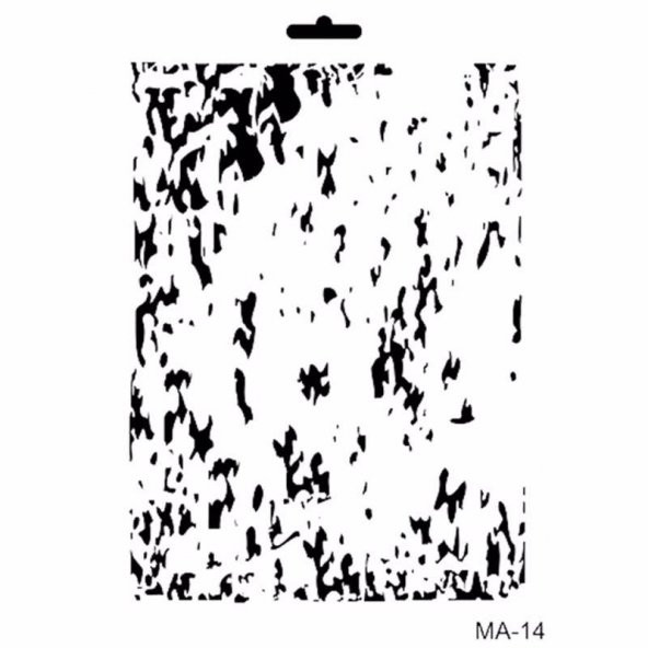 MIX MEDİA STENCIL MA SERİSİ MA14 21X29 ürün görseli 1