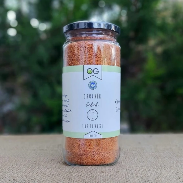 ORGANİK BEBEK TARHANASI +6 AY 400 GR ürün görseli 1