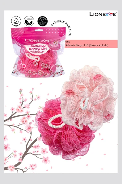Tarko Lionesse 956 Sabunlu Banyo Lifi Sakura Çiçeği Kokulu , Seyahat Boy , Bpa Free , Yumuşak Doku ürün görseli 1