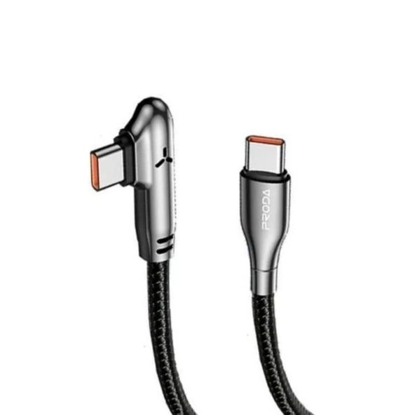 PDATeknoloji 60W Type-C to Type-C Data ve Şarj Kablosu 1m PD-B63A ürün görseli 1