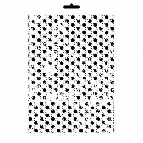 MIX MEDİA STENCIL MA SERİSİ MA19 21X29 ürün görseli 1