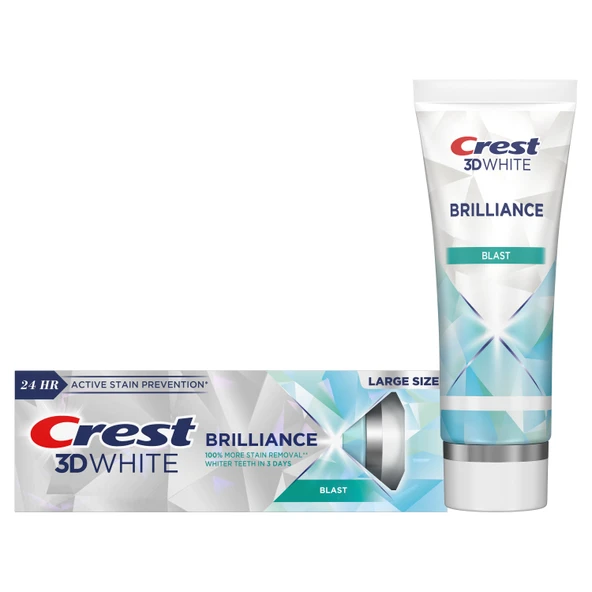 Crest 3D White Brilliance Blast Diş Macunu 130 gr ürün görseli 1