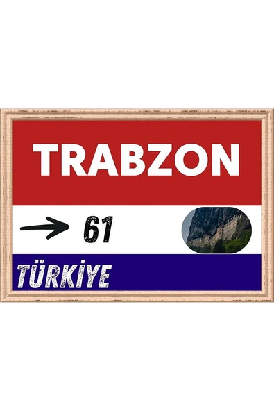 Trabzon Tablo - Retro Tablo ürün görseli 1