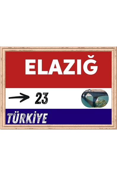 Elazığ Tablo - Retro Tablo ürün görseli 1