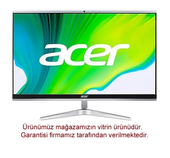 Acer Aspire C24-1650 DQ.BFSEM.00J i5-1135G7 8 GB 256 GB SSD Iris XeGraphics 23.8" Full HD All in One PC ürün görseli 1
