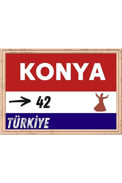 Konya Tablo - Retro Tablo ürün görseli 1