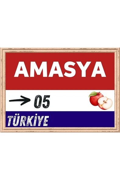 Amasya Tablo - Retro Tablo ürün görseli 1