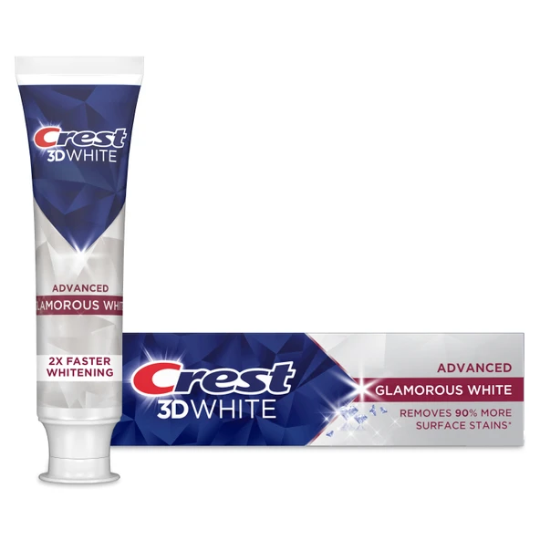 Crest 3D White Advanced Glamorous White Diş Macunu 93 Gr ürün görseli 1