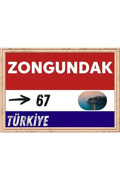 Zonguldak Tablo - Retro Tablo ürün görseli 1