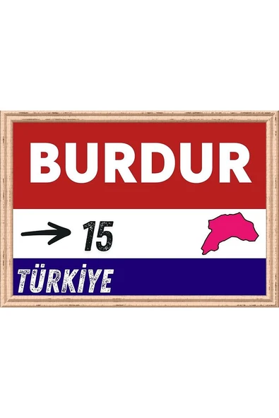 Burdur Tablo - Retro Tablo ürün görseli 1