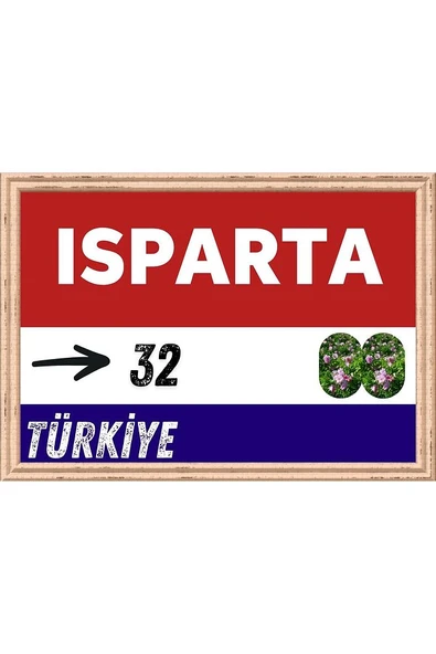Isparta Tablo - Retro Tablo ürün görseli 1