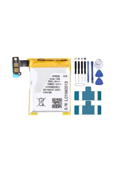 Samsung Galaxy Gear 1 V700 315mah B030fe Pil Batarya + Tamir Kit ürün görseli 1