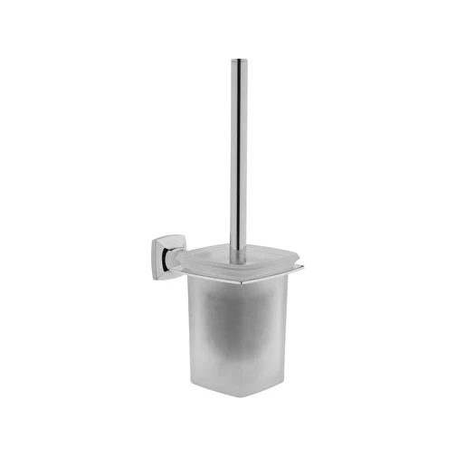 VitrA Base 400 A44125 Tuvalet Fırçalığı, Duvardan, Krom ürün görseli 1