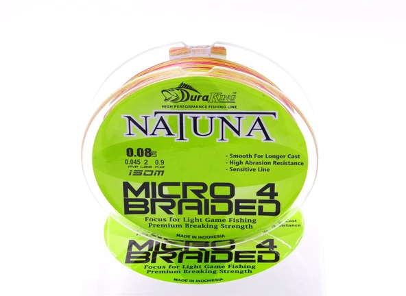 Duraking Natuna Micro 4x 150mt Multicolor İp Misina - Resim 5