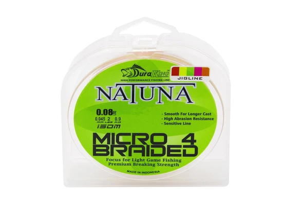 Duraking Natuna Micro 4x 150mt Multicolor İp Misina - Resim 4