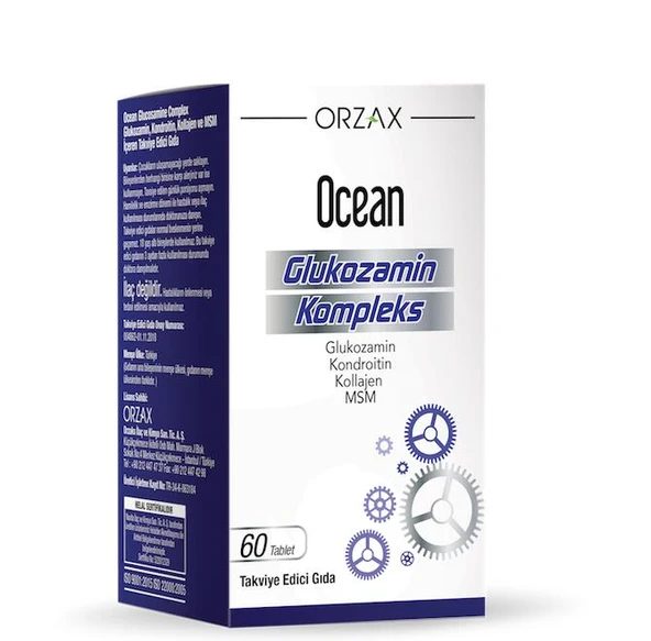 Ocean Glukozamin Kompleks 60 Tablet ürün görseli 1