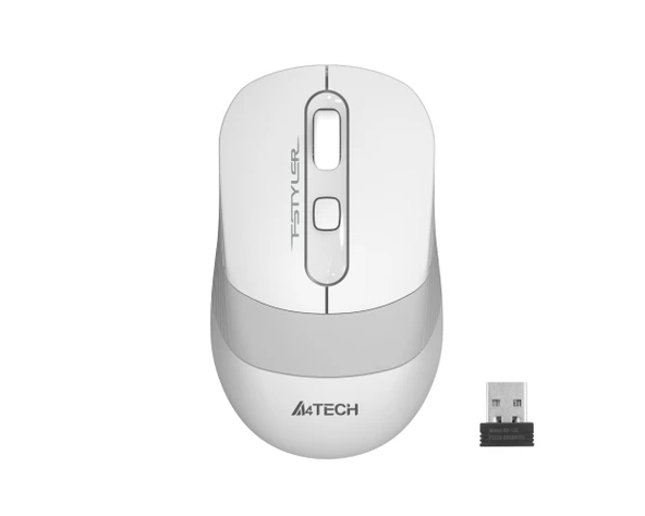 A4 TECH FG10 OPTIK MOUSE NANO USB BEYAZ 2000 DPI - Resim 6