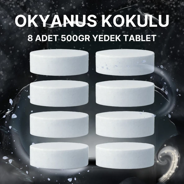 4 Adet 2x500Gr - OKYANUS - Nem Alıcı Rutubet Giderici Yedek Tablet ürün görseli 1