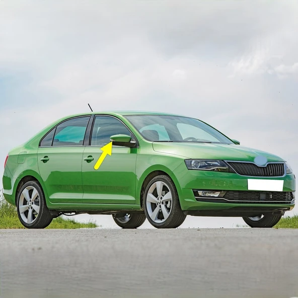 Skoda Rapid 2016-2020 Sağ Dikiz Ayna Sinyal Lamba Camı 6V0949102A ürün görseli 1