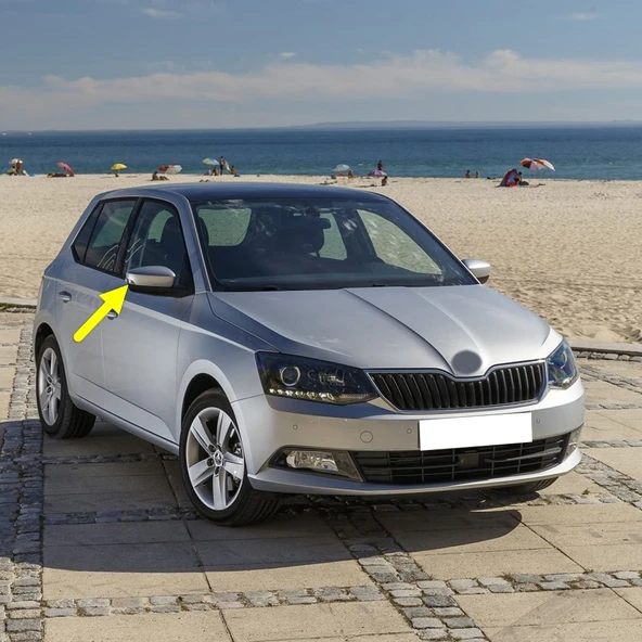 Skoda Fabia 3 2015-2018 Sağ Dikiz Ayna Sinyal Lamba Camı 6V0949102 ürün görseli 1