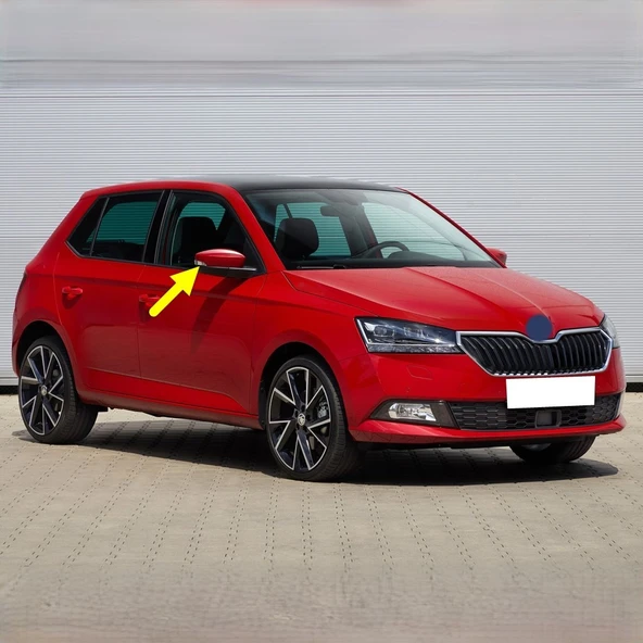 Skoda Fabia 3 2018-2021 Sağ Dikiz Ayna Sinyal Lamba Camı 6V0949102 ürün görseli 1