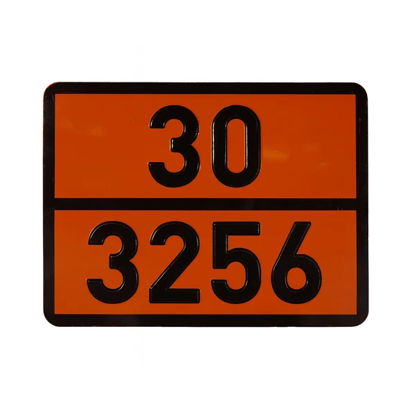 Metal 40x30 cm Levha (1 Adet) 30-3256 Yanıcı 60° Parlama Yapan Sıvılar Tehlikeli Madde Uyarısı ürün görseli 1