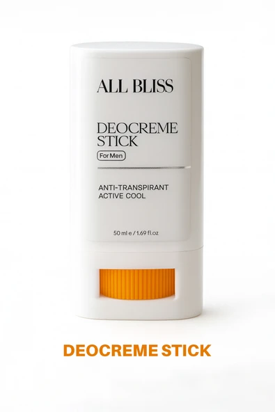 ALL BLİSS All Bliss Erkek Deocreme Stick 50 ml  Uzun Süreli Koruma  Ferahlık Anti Transpirant Stick ürün görseli 1