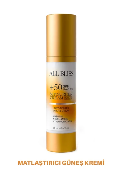 ALL BLİSS SPF 100 Matlaştırıcı Güneş Kremi 50 ml ürün görseli 1
