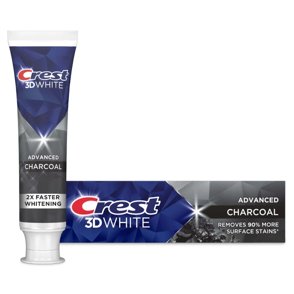 Crest 3D White Whitening Toothpaste Charcoal Diş Macunu 93 gr ürün görseli 1