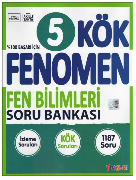 Fenomen 5.Sınıf KÖK Fen Bilimleri Soru Bankası ürün görseli 1