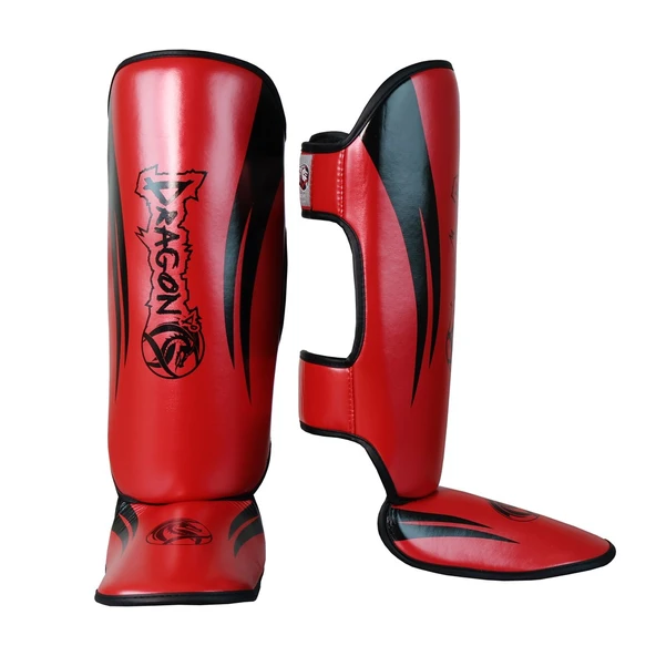 DragonDo 40716-P Kaval Ayak Koruyucu Kırmızı Kick Boks Kaval Koruyucu ürün görseli 1