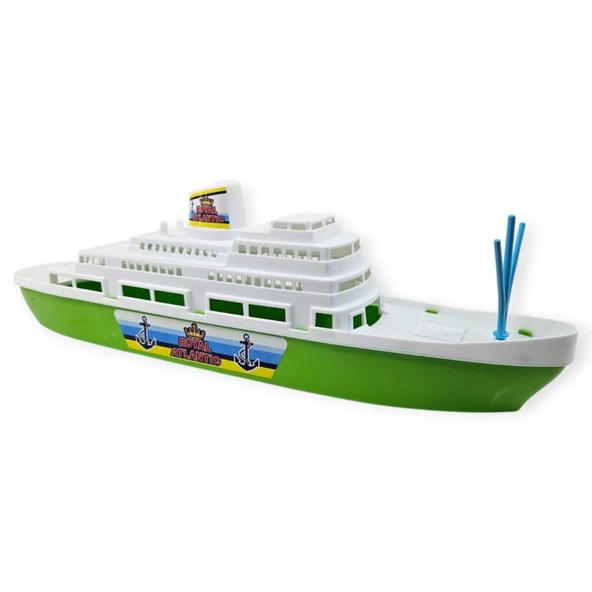 Transatlantik Yolcu Gemisi 45 cm - Yeşil ürün görseli 1