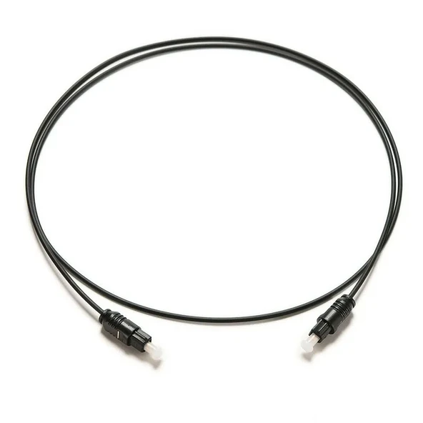 Optik fiber kablo fiber optik toslink audio ses kablosu 1m ürün görseli 1