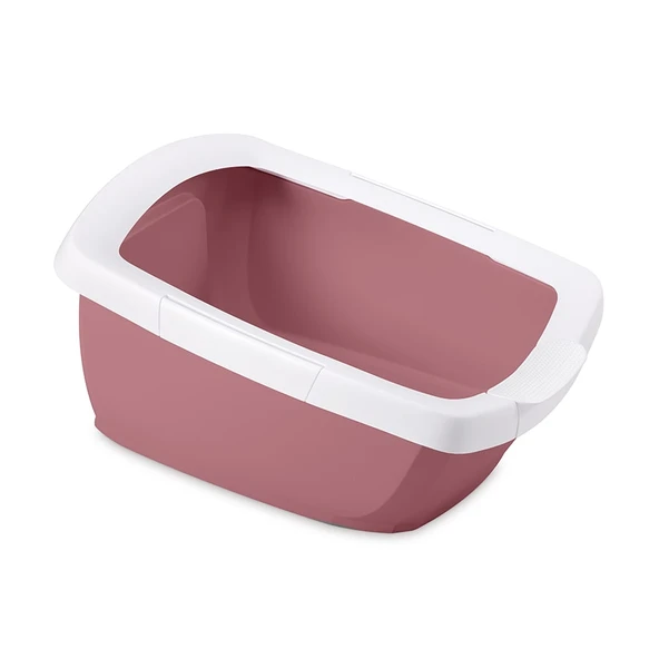 Imac Funny Kedi Tuvaleti Pembe/beyaz 65x47,5x33cm ürün görseli 1