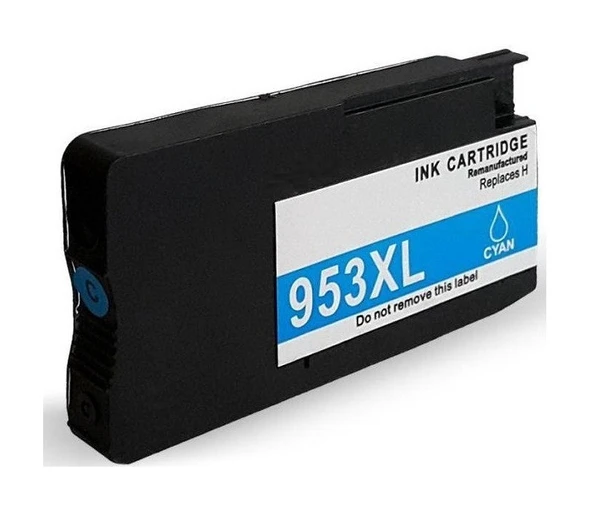 HP 953XL-F6U16AE  Muadil Mavi Kartuşu ürün görseli 1