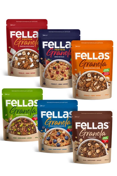 Fellas Granola 6'lı Süper Paket ürün görseli 1