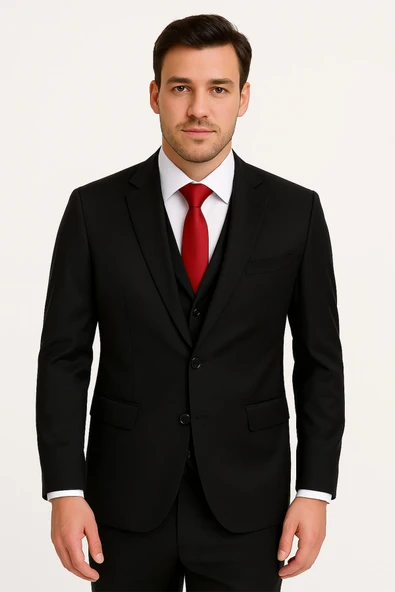 Slim Fit Smokin Erkek - Resim 2