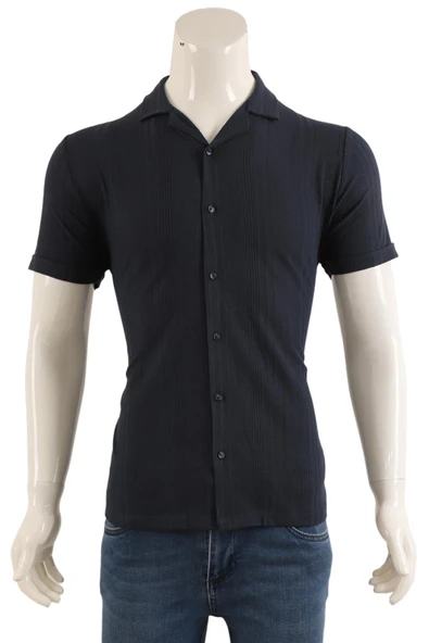 T-Shirt Slim Fit Erkek - Resim 6
