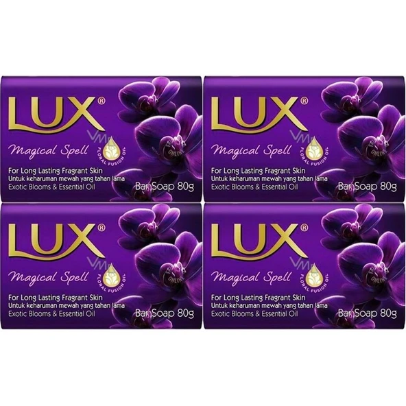 Lux Sabun 80GR Magicial Spell (Sihirli Tılsım) (4 Lü Set) ürün görseli 1