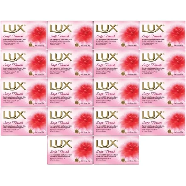 Lux Sabun 80GR Soft Touch (Yumuşak Dokunuş) (18 Li Set) ürün görseli 1