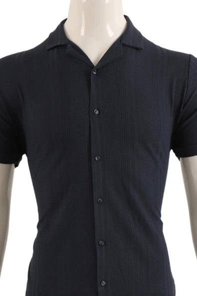 T-Shirt Slim Fit Erkek - Resim 7