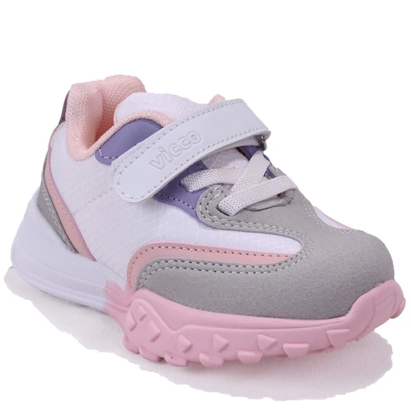 Vicco Surf 346B25K253 Beyaz Ortopedik  Günlük Kız Çocuk Spor Ayakkabı ürün görseli 1