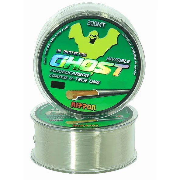Nippon Ghost 300 mt FC Kaplama Misina  0.37 mm - 19.2 kg ürün görseli 1