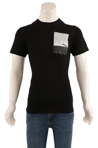 T-Shirt Slim Fit Erkek - Resim 3
