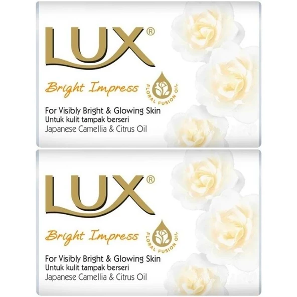 Lux Sabun 80GR Bright Impress (Etkileyici Parlaklık) (2 Li Set) ürün görseli 1