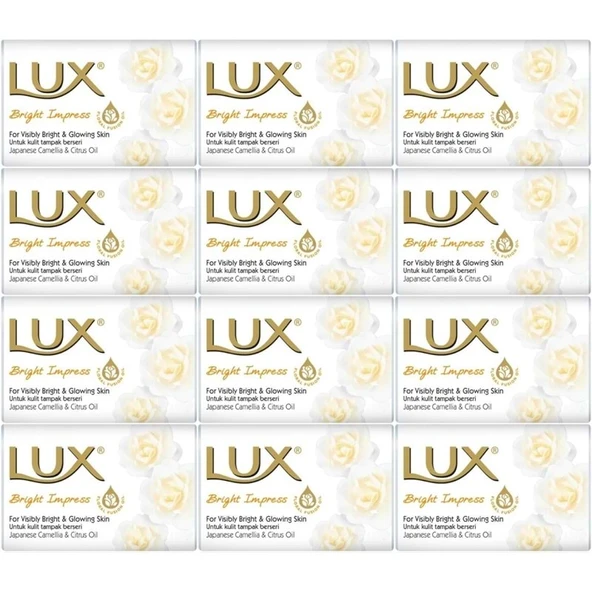 Lux Sabun 80GR Bright Impress (Etkileyici Parlaklık) (12 Li Set) ürün görseli 1